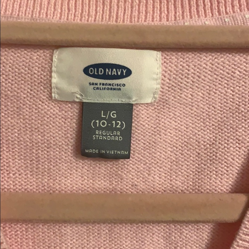 Girls pink cardigan - Picture 2 of 4